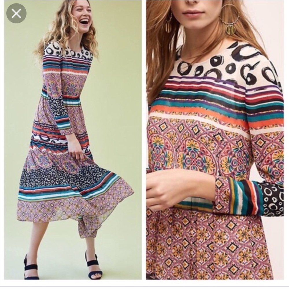 Anthropologie Donna Morgan Maxi size 10